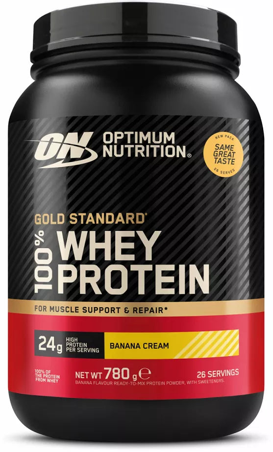 Optimum Nutrition Gold Standard 100% Whey - Banana Cream (780g)
