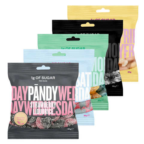 PANDY CANDY - Bland Selv (6x50g)