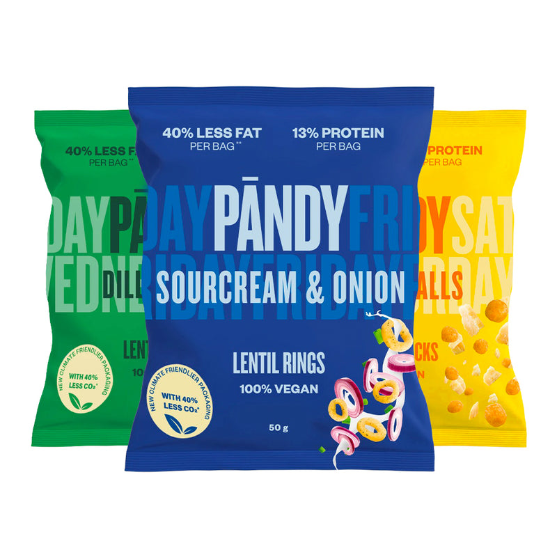 PANDY Chips - Bland Selv (6x 50g)