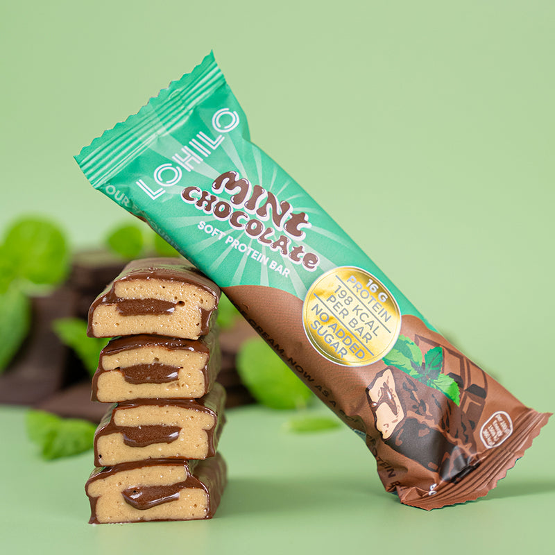 Lohilo Protein Bar - Mint Chocolate Chip (12x 55g)