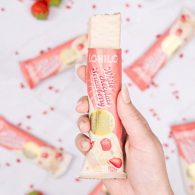 Lohilo Protein Bar - White Chocolate Strawberry (55g)