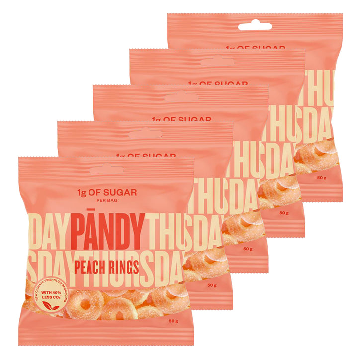 PANDY CANDY - Peach Rings (6x50g)