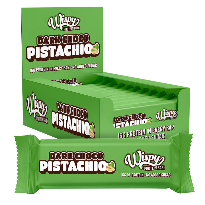 Wispy Protein Bar - Dark Choco Pistachio (10x 55g)