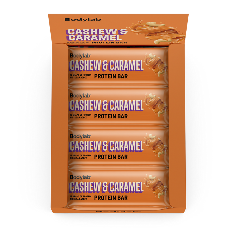 Bodylab Protein Bar - Cashew & Caramel (12x55g)
