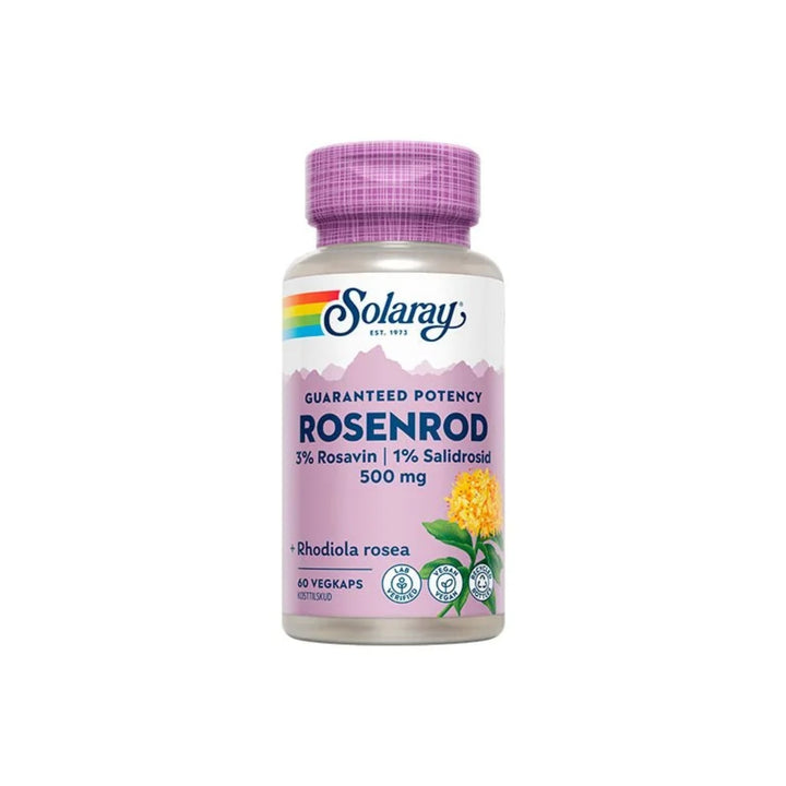 Solaray Rosenrod GP Ekstrakt 500 mg (60 kap)