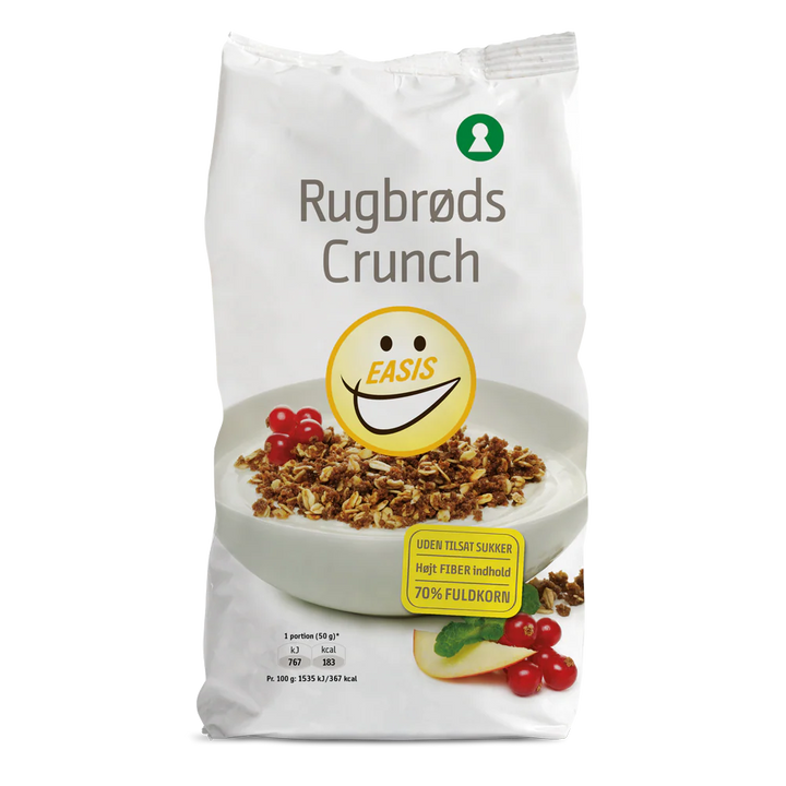 EASIS Morgenmad - Rugbrøds Crunch (350g)