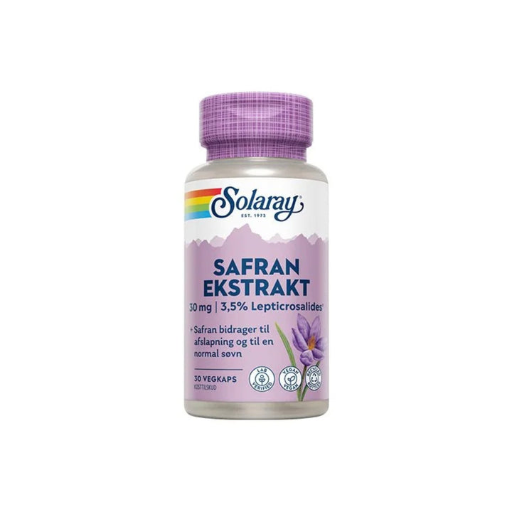 Solaray Safran ekstrakt (30 kap)