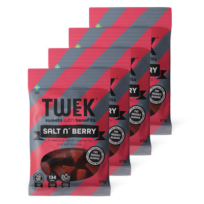 TWEEK Candy - Salt N' Berry (4x80g)