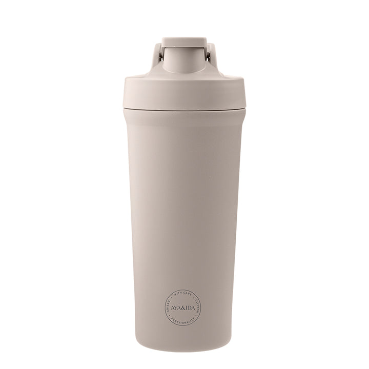 AYA&IDA Shaker Bottle - Cream Beige (750ml)