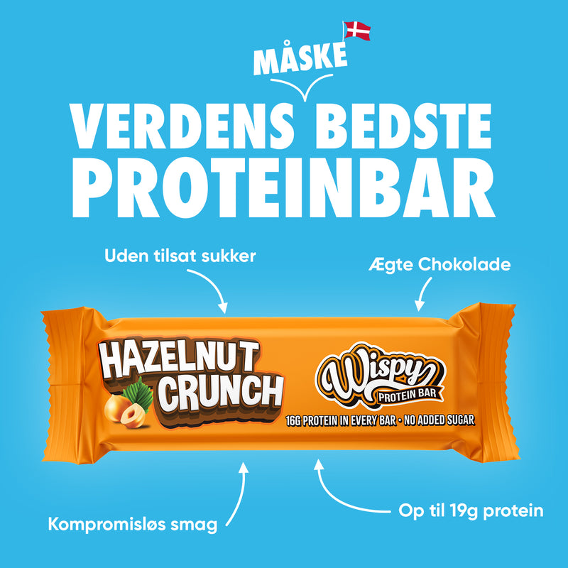 Wispy Protein Bar - Bland Selv (10x 55g)