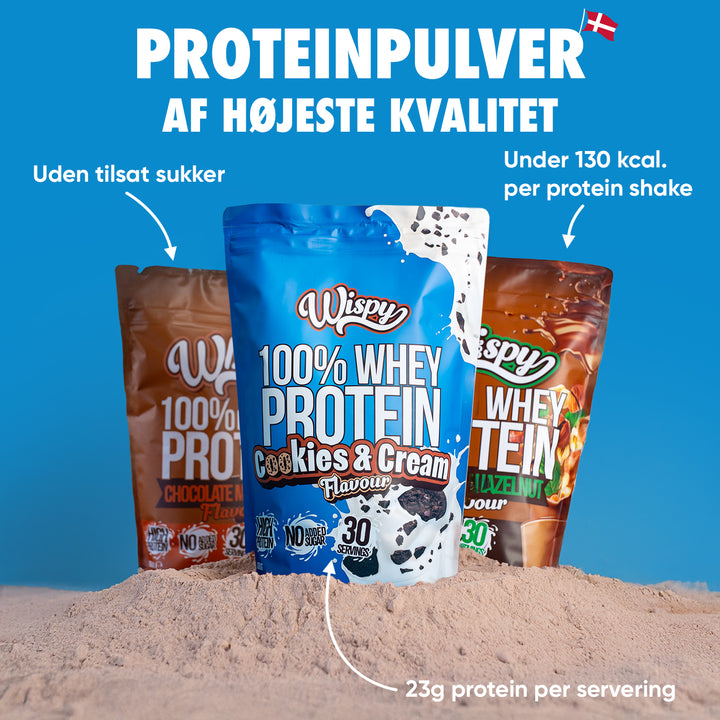 Wispy Whey 100 (1 kg) - Cookies & Cream