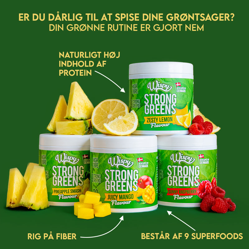 Wispy Strong Greens (2x 300g)