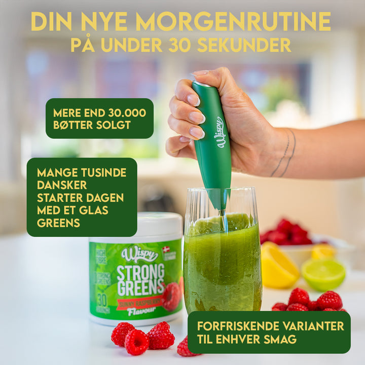 Wispy Strong Greens - Strawberry Kiwi (300g)