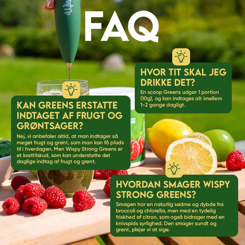 Wispy Strong Greens (2x 300g)