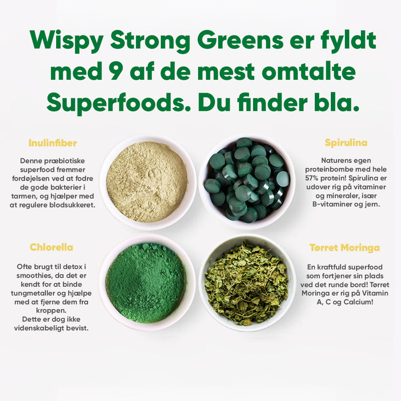 Wispy Strong Greens (300g)