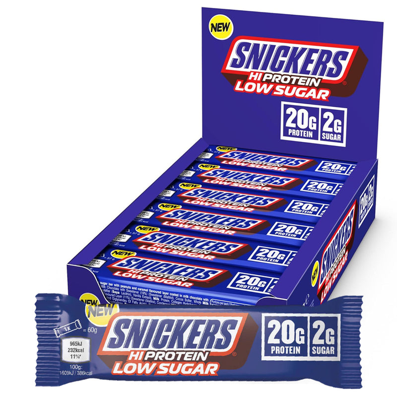 Snickers Hi Protein Bar Low Sugar - Original (12x 57g)