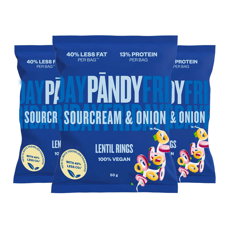 PANDY Chips - Sour Cream & Onion (6x 50g)
