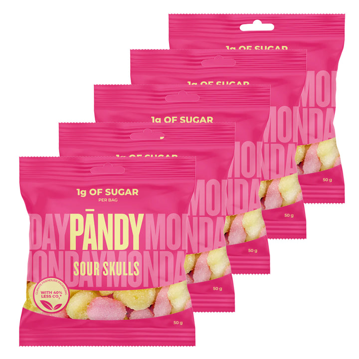 PANDY CANDY - Sour Skulls (6x50g)