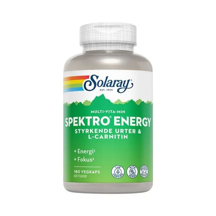 Solaray Spektro Energy (180 kap)