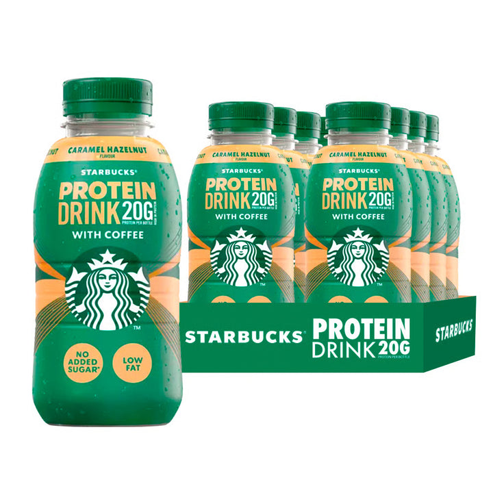 Starbucks Protein Drink - Caramel Hazelnut (8x330ml)