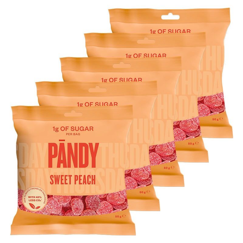 PANDY CANDY - Sweet Peach (6x50g)