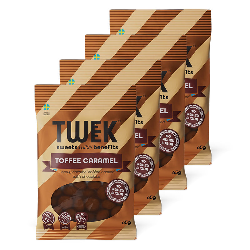 TWEEK Candy - Toffee Caramel (4x65g)