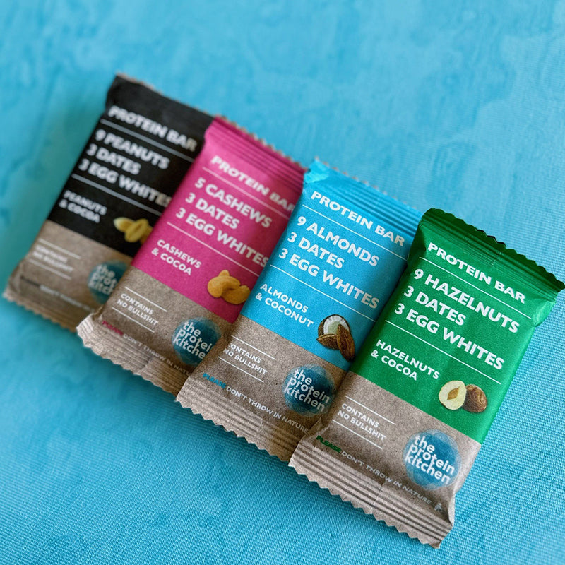 The Protein Kitchen Bar - Bland Selv (12x 55g)