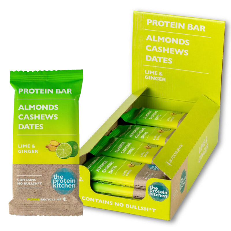 The Protein Kitchen Bar - Lime & Ginger (12x 50g)