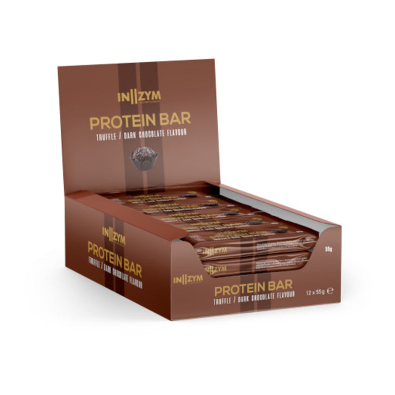 IN2ZYM Protein Bar - Truffle Dark Chocolate (12x 55g)