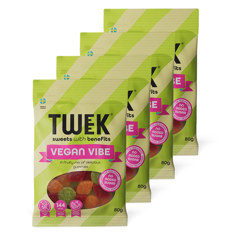 TWEEK Candy - Vegan Vibe (4x80g)