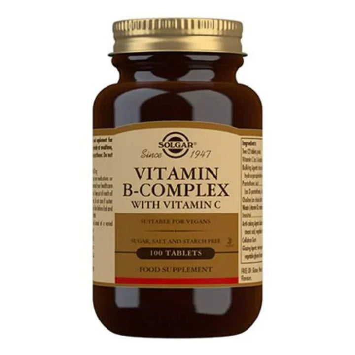 Solgar B-Complex with Vitamin C (100 tab)