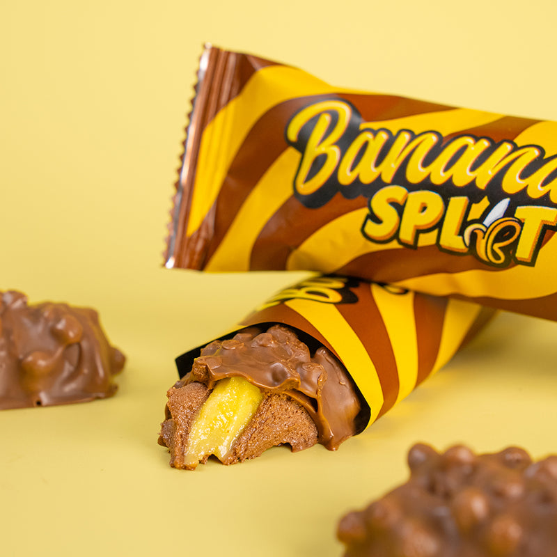 Wispy Protein Bar - Banana Split (10x 55g)