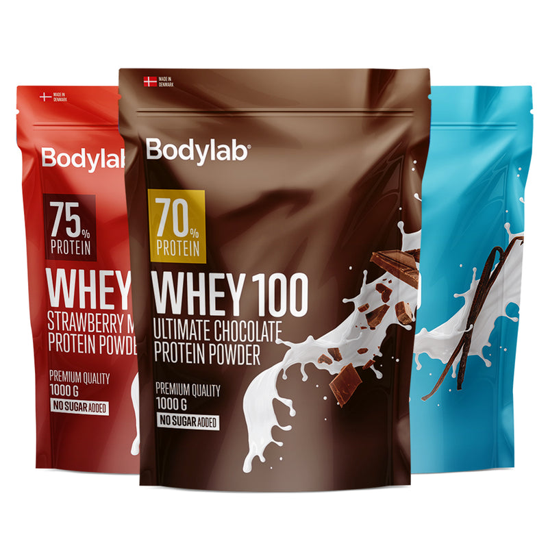 Bodylab Whey 100 - Bland Selv (2x1 kg)