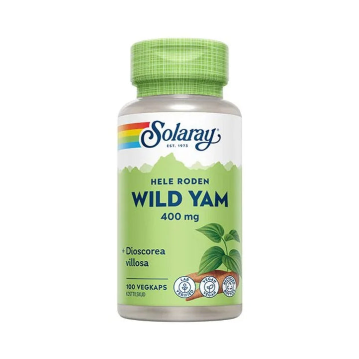 Solaray Wild Yam Root 400 mg (100 kap)