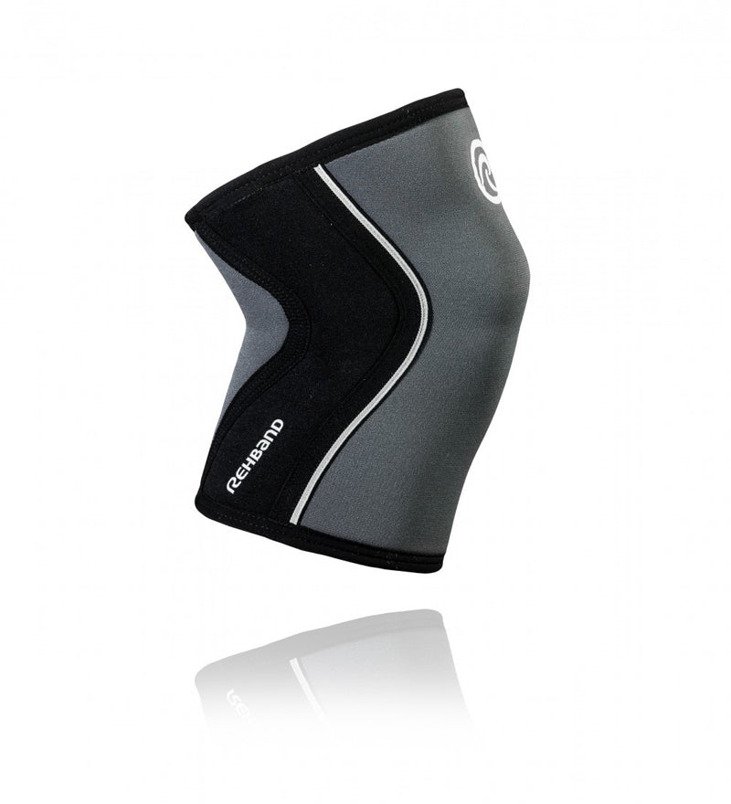 Knee Rx RX Knee Sleeve 5mm - Black/Steel Grey