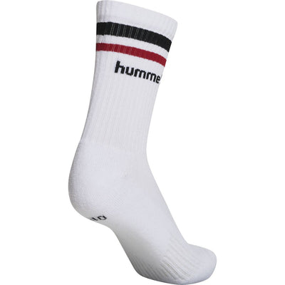 Hummel RETRO 4-pack Socks Mix – White/Black