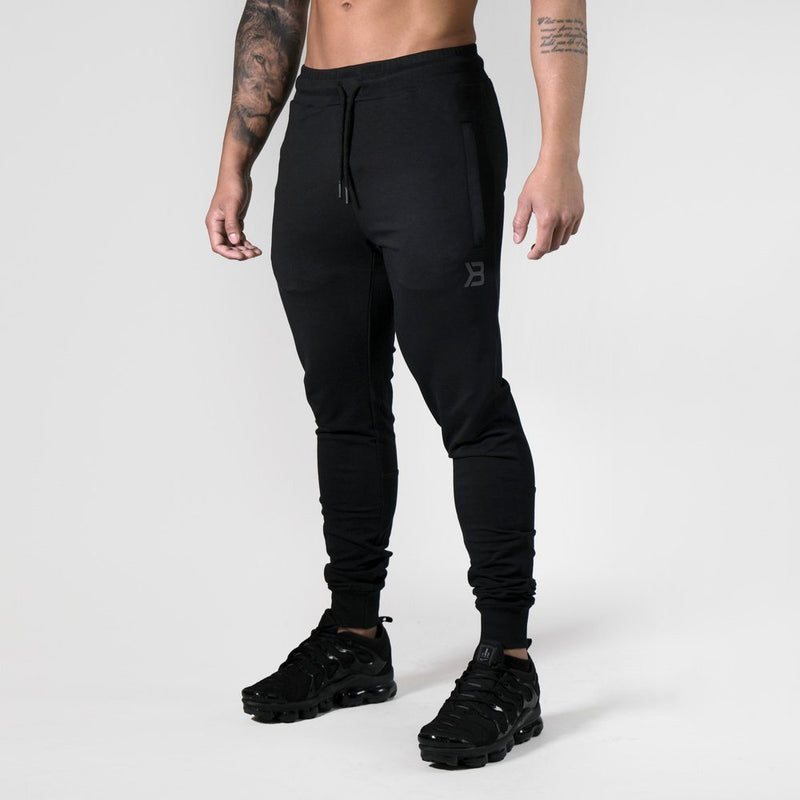 Better Bodies Tapered joggers V2 Black - MuscleHouse.dk