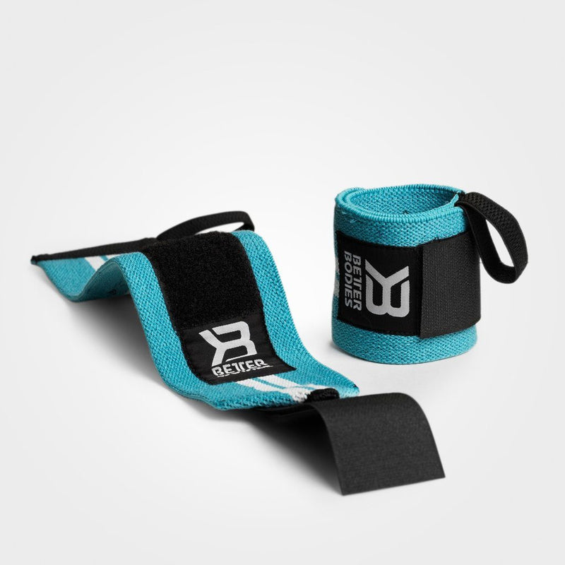 Better Bodies - Womens Wrist Wrap Aqua Blue