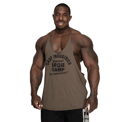 GASP stringer Washed Green/Black