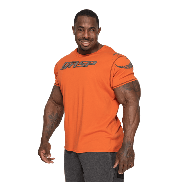 GASP Pro Logo Tee Flame - Musclehouse.dk