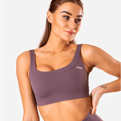 ICIW Nimble Sports Bra Faded Violet - MuscleHouse.dk