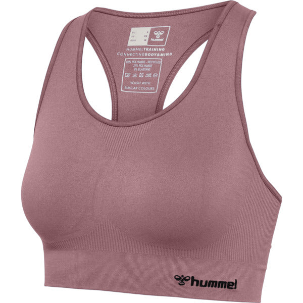 Hummel TIF Seamless Sports Top - Rose Taupe