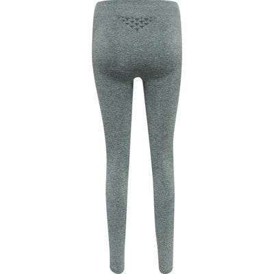 Hummel CI Seamless Mid Waist Tights – Darkest Spruce Melange