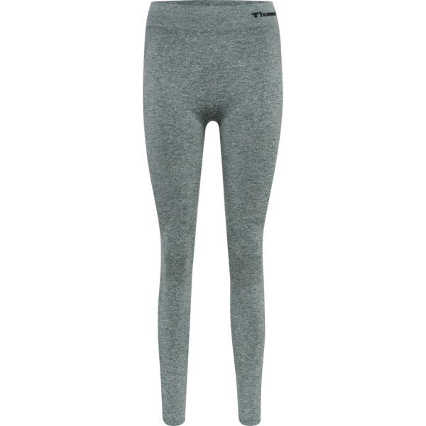 Hummel CI Seamless Mid Waist Tights – Darkest Spruce Melange