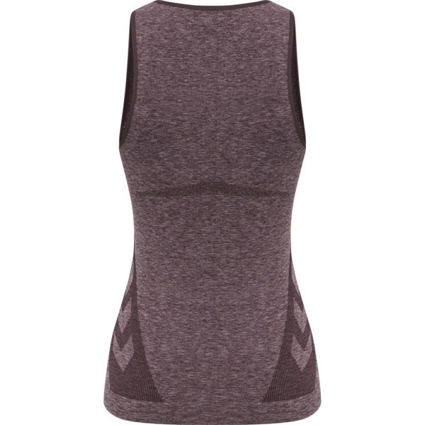 Hummel COCO Seamless Top - Fudge Woodrose Melange