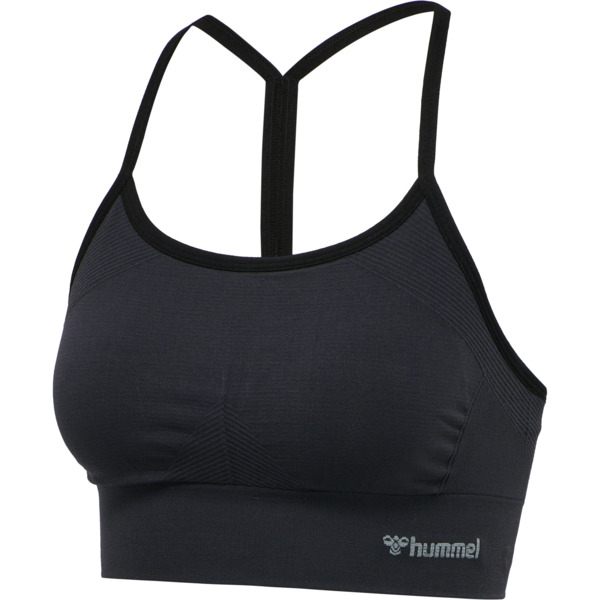 Hummel TIFFY Seamless Sports Top - Black - Musclehouse.dk