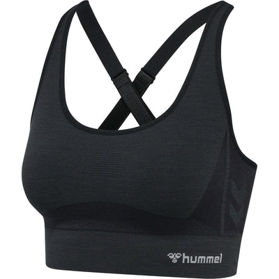 hummel TIF SEAMLESS SPORTS TOP - ROSE TAUPE