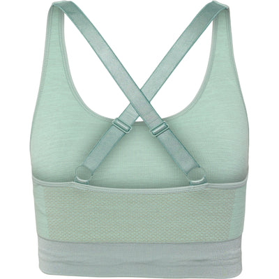 Hummel CLEA Seamless Sports Top – Chinois Green/Slit Green Mel