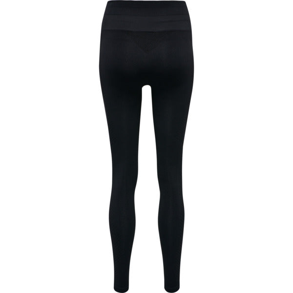 Hummel LUNA Seamless High Waist Tights – Black