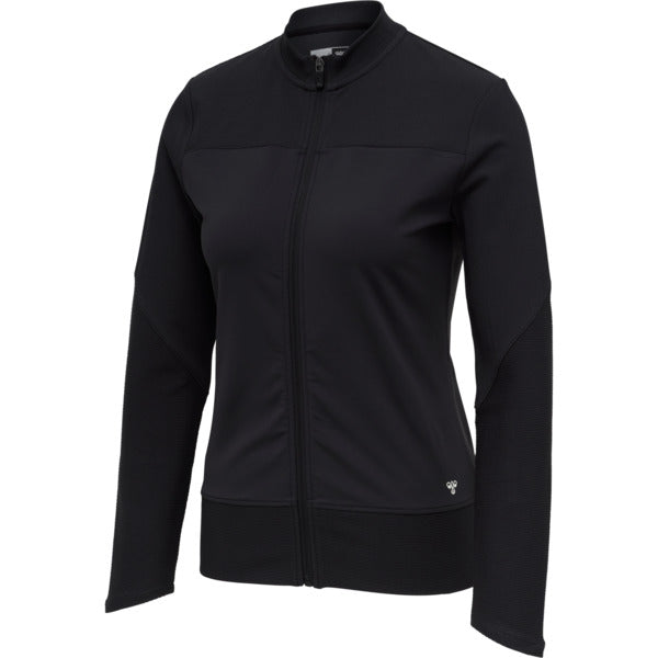 Hummel JADA Zip Jacket – Black - Musclehouse.dk